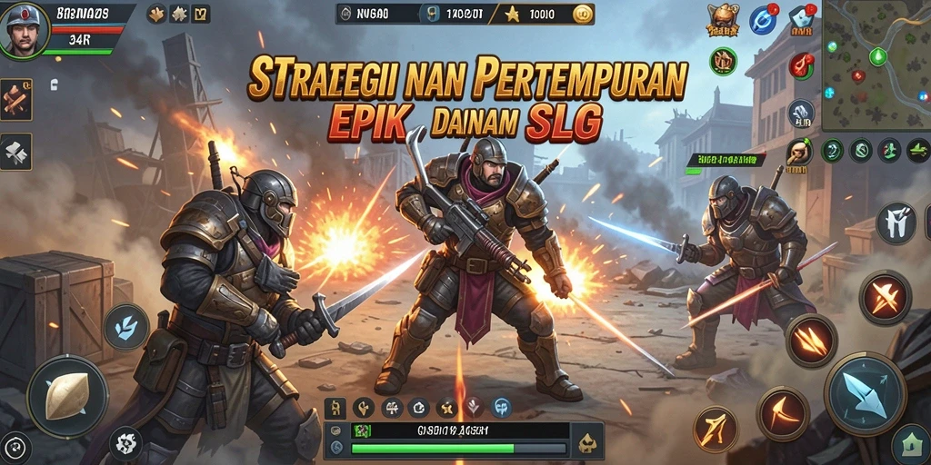 Tampilan luar biasa dari gameplay strategis 34R.