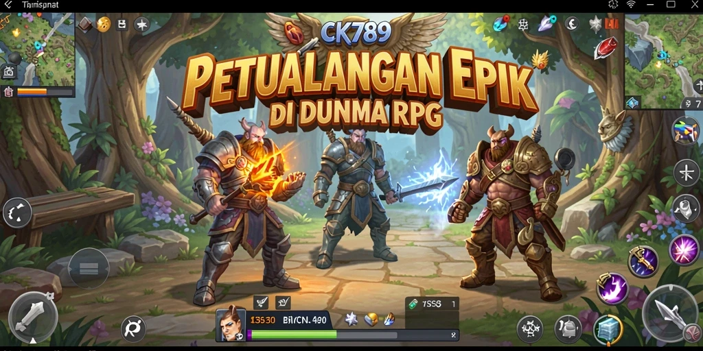 Gameplay seru CK789 dengan karakter dan pertarungan epik.