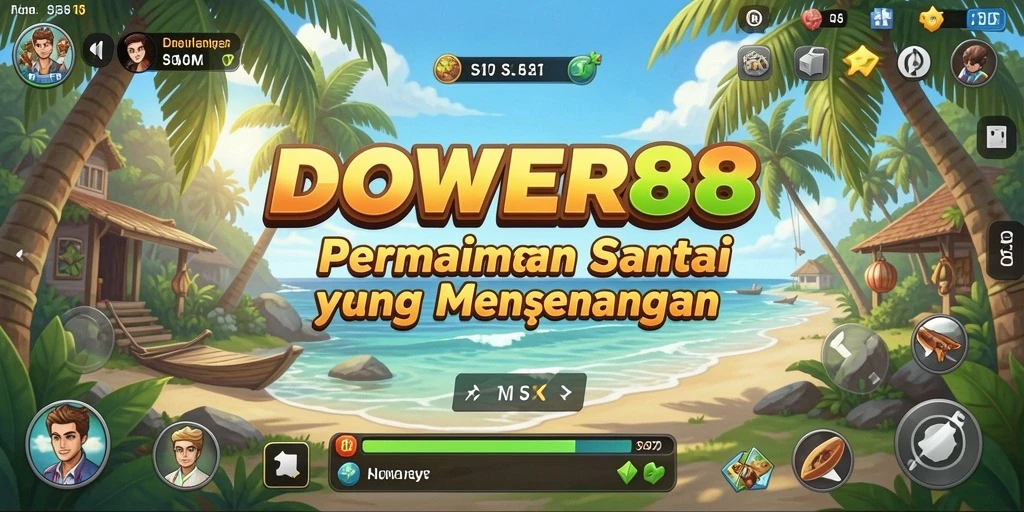 Gameplay seru DOWER88 dengan beragam tantangan dan fitur interaktif.