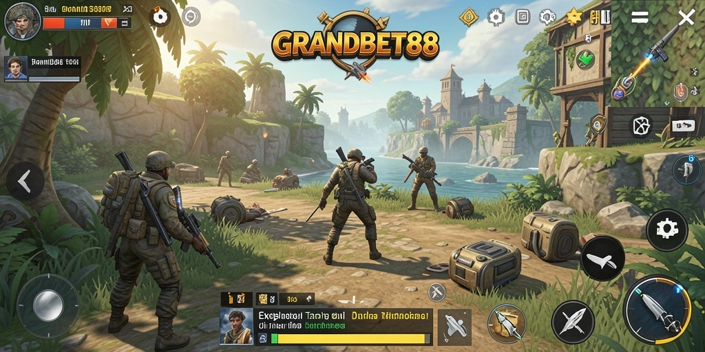 Gameplay <strong>GRANDBET88</strong> yang menakjubkan di dunia terbuka.