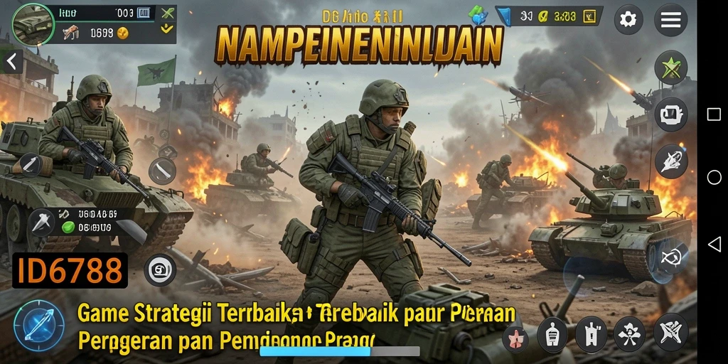 Tampilan gameplay <strong>ID6788</strong> dengan pertempuran strategis yang mendebarkan.