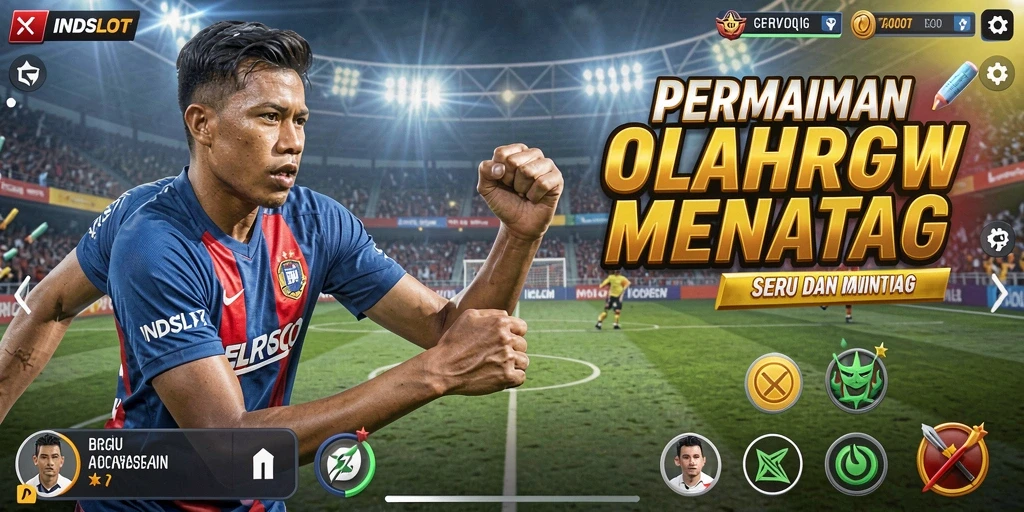 Tampilan gameplay yang menegangkan dan seru di INDSLOT.