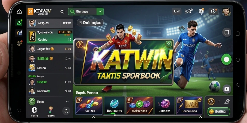 Tampilan gameplay menarik pada aplikasi Sportsbook KATAWIN.