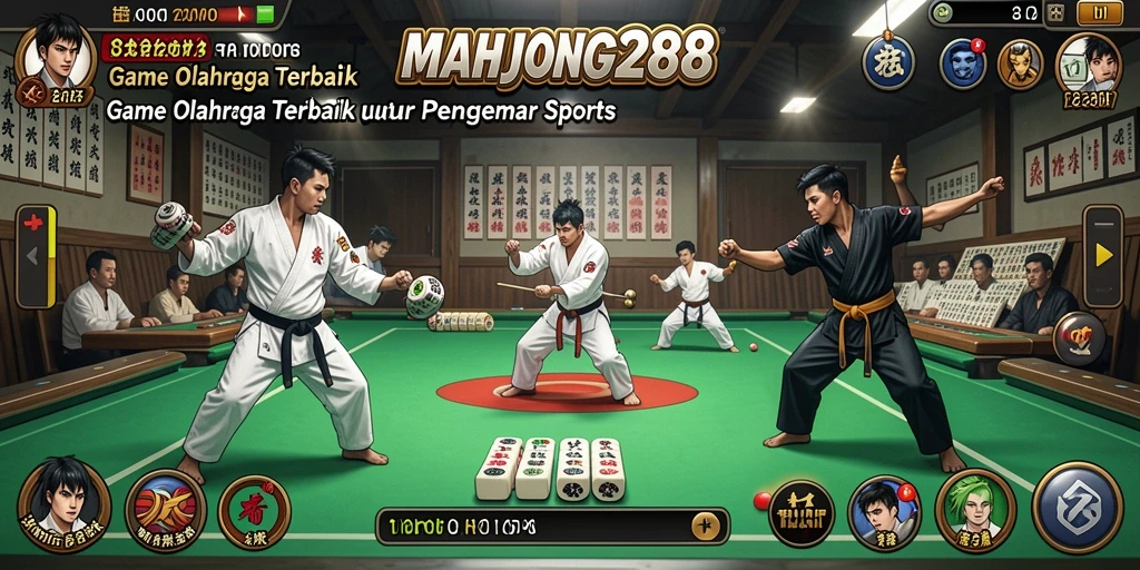 Screenshot MAHJONG288 menampilkan momen seru dari gameplay olahraga yang dinamis.