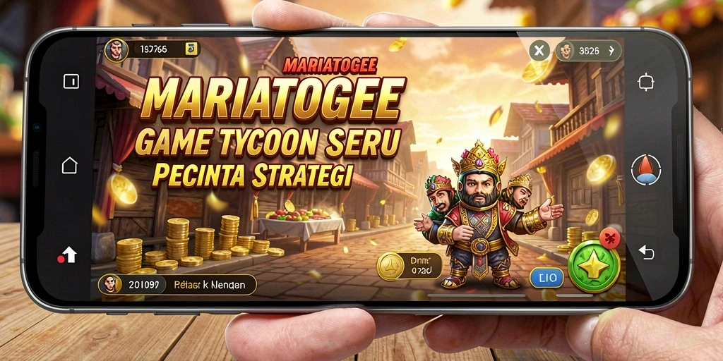 Tampilan gameplay MARIATOGEL yang menarik dan penuh strategi.