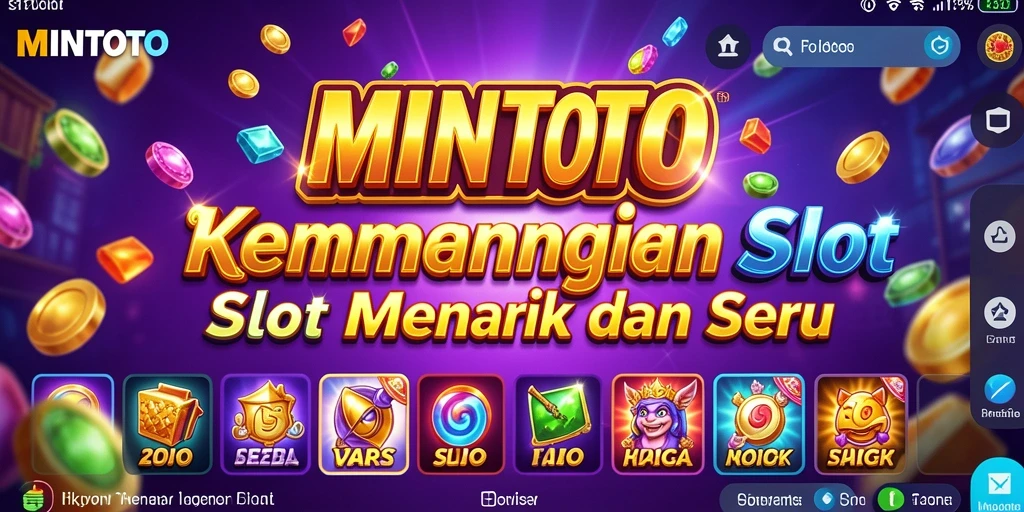 Screenshot MINTOTO menampilkan gameplay seru permainan Slot.
