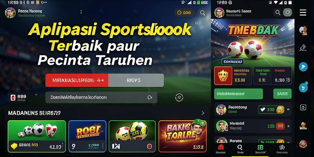 Tampilan menarik dari gameplay Sportsbook di RR89.