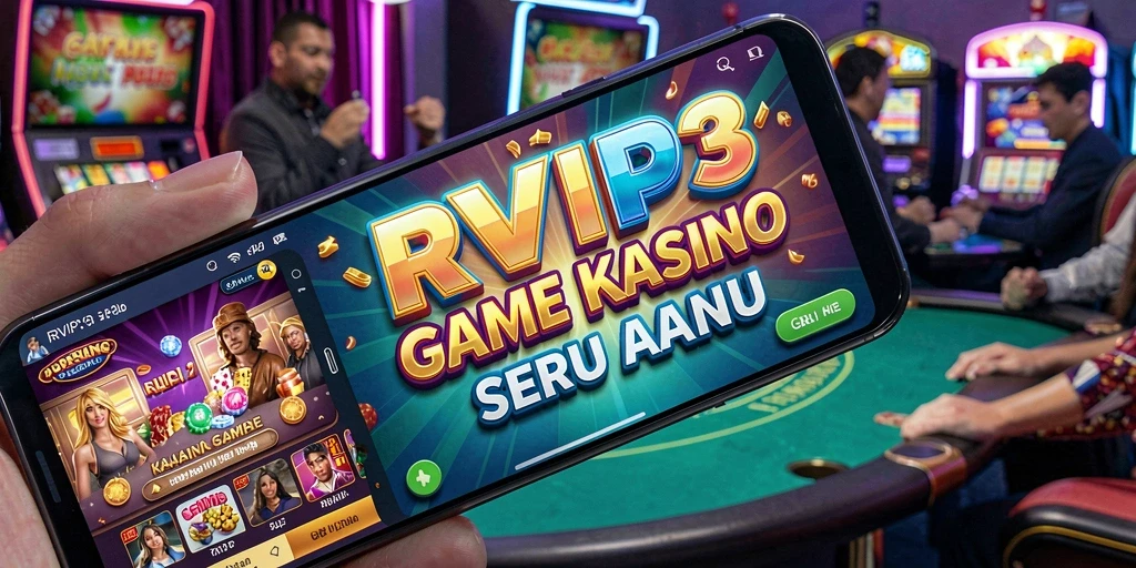 Tampilan menarik dan gameplay seru di RVIP3 yang membuat pengalaman Kasino semakin nyata.